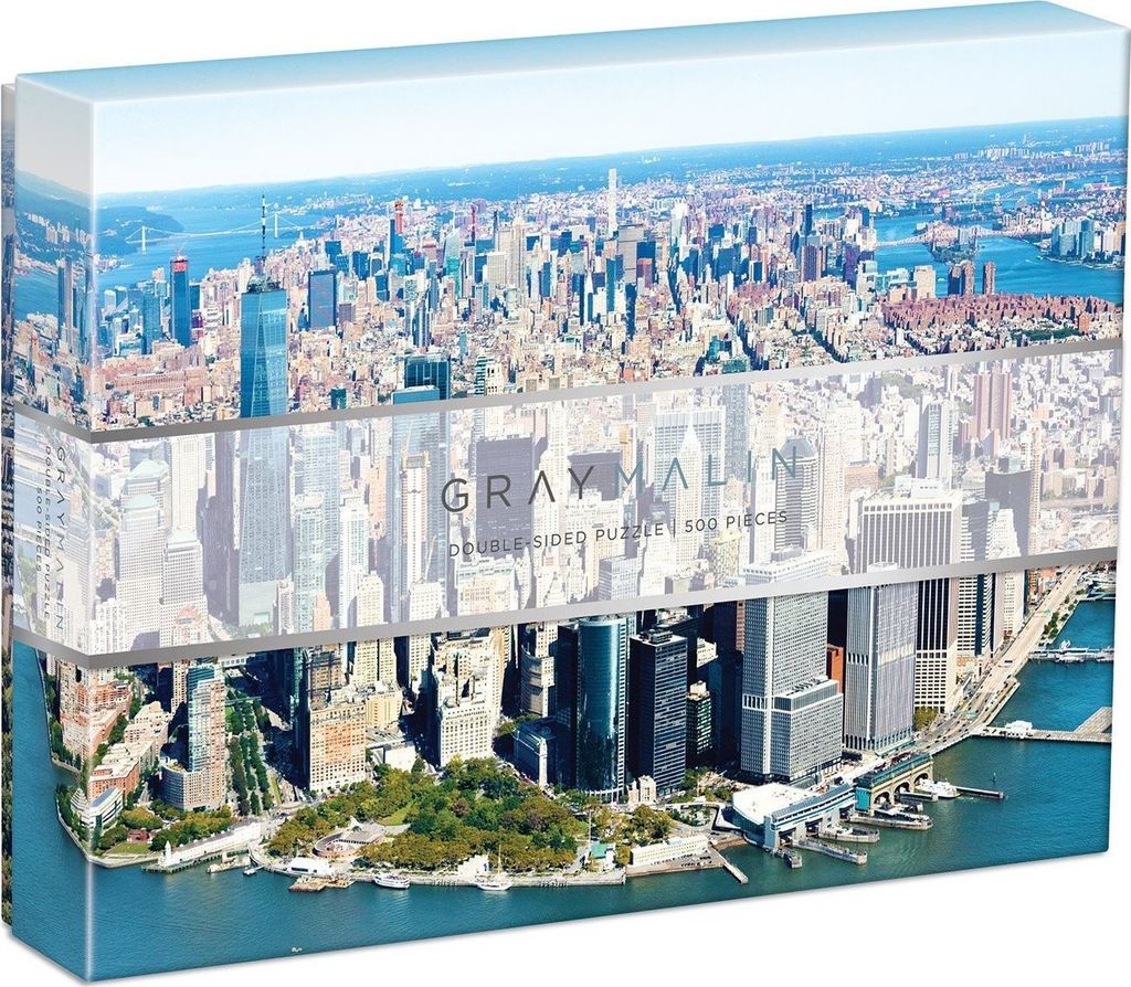GALISON Doppelseitiges Puzzle Gray Malin: New York City 500 Teile