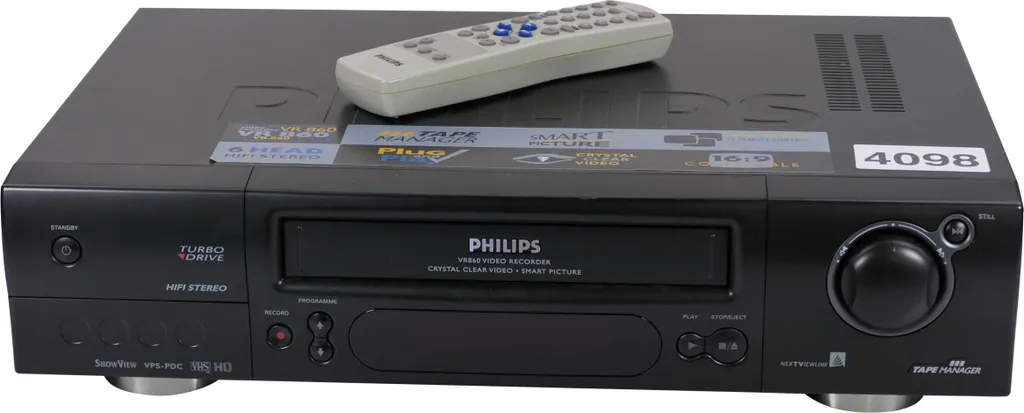 Réparez votre installation vidéo avec le Magnétoscope Philips VR860/02