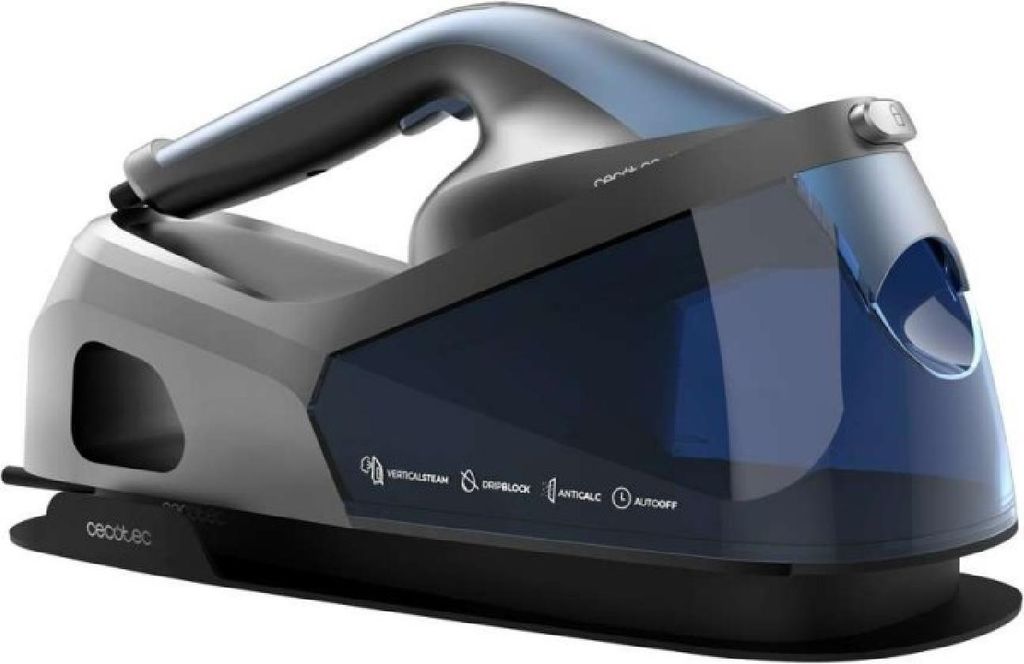 Cecotec Vertikales Bügelzentrum IronHero V-2400 Station. 2400W, Turbo Slide Keramiksohle, 1,2L Tank, 3 Modi, Dampffluss 180 g...