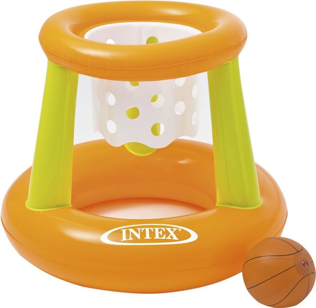 INTEX aufblasbares Basketball Orange Spiel Wasser Pool Produktbild