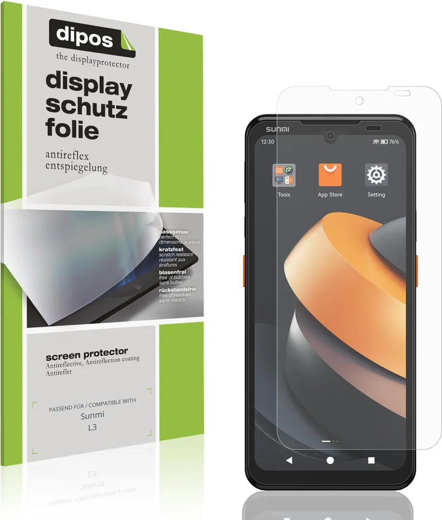 dipos I Pellicola Protettiva Opaco Compatibile con HiSense