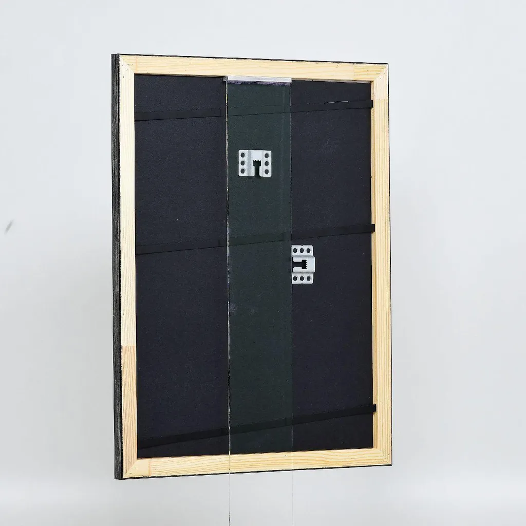 Cornice Argento 10,5x14,8 cm Legno Effect con Vetro Anti-Riflesso - 13