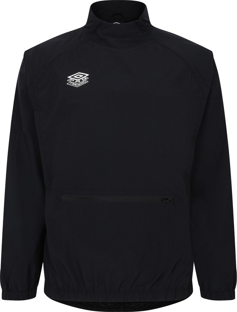 Umbro - "Optimus" Drill-Top für Herren/Damen Uni - Training UO2426 (3XL) (Schwarz)
