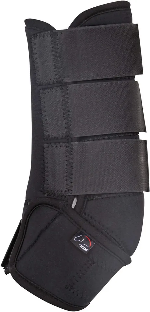 Guêtres HKM Softoprène pour le Travail et le Paddock, Noir, Taille M