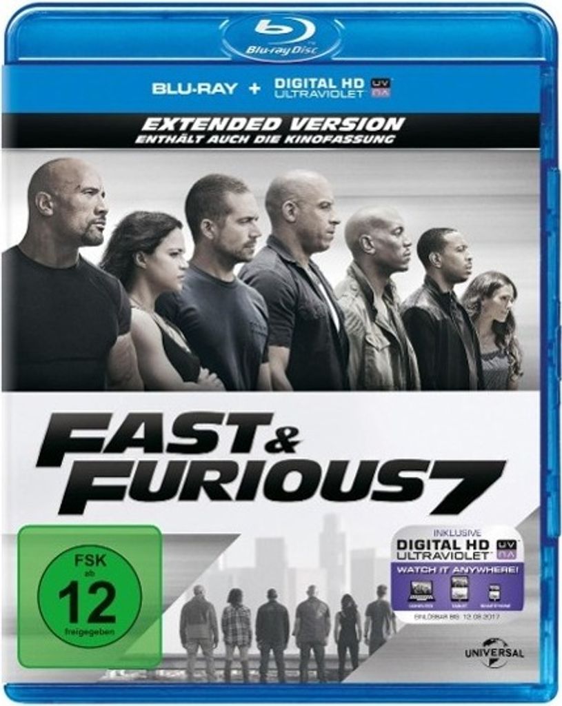 - Fast & Furious 7 - Extended Version Produktbild 