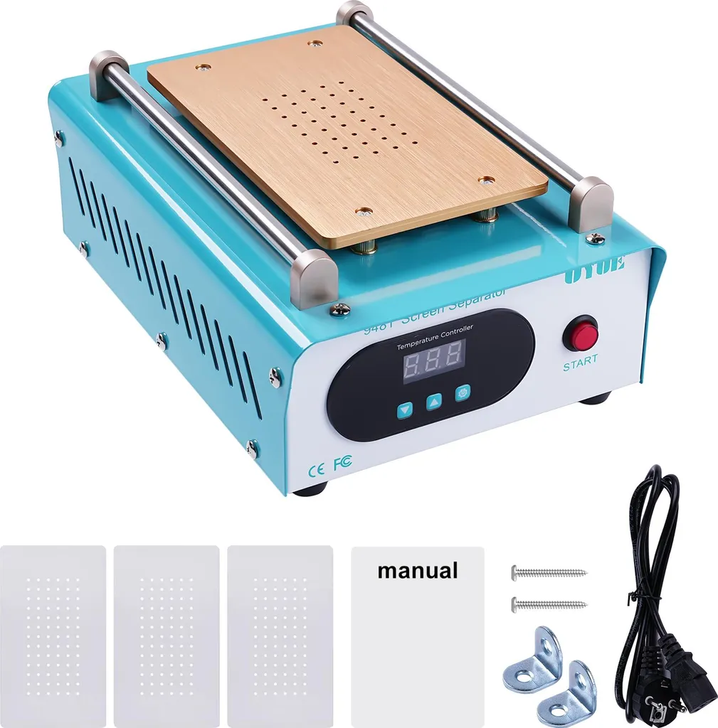 UYUE 948T Séparateur d'Écran LCD 8 Pouces avec Pompe à Vide Intégrée