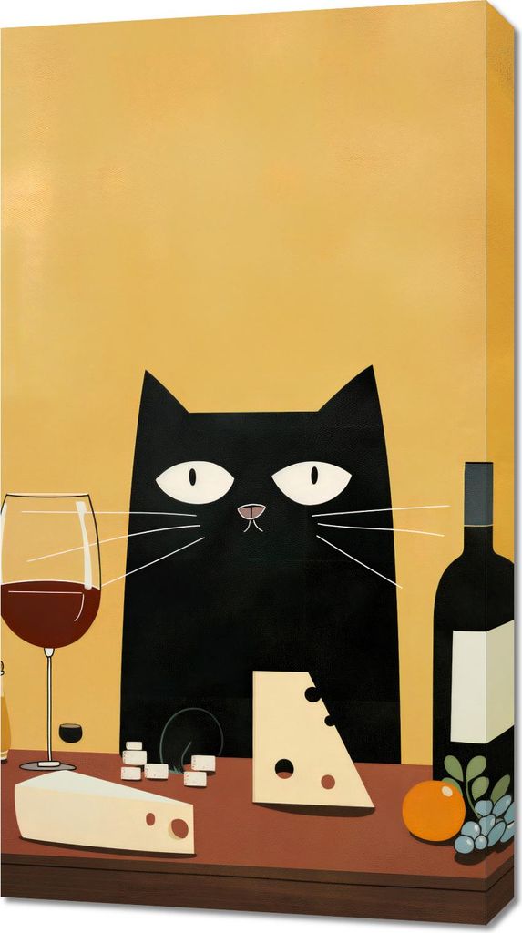 Bild 50x90cm Gastronomisches Fest