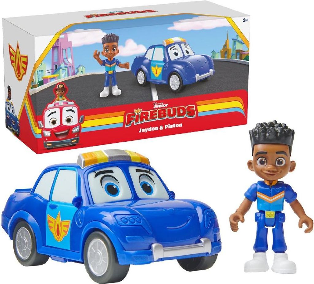 Disney Junior Firebuds Jayden et Piston Image du produit 