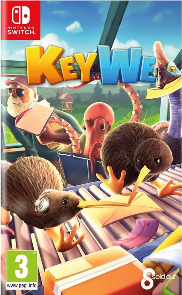 Nintendo Games Switch Keywe Mehrfarbig PAL Mehrfarbig PAL