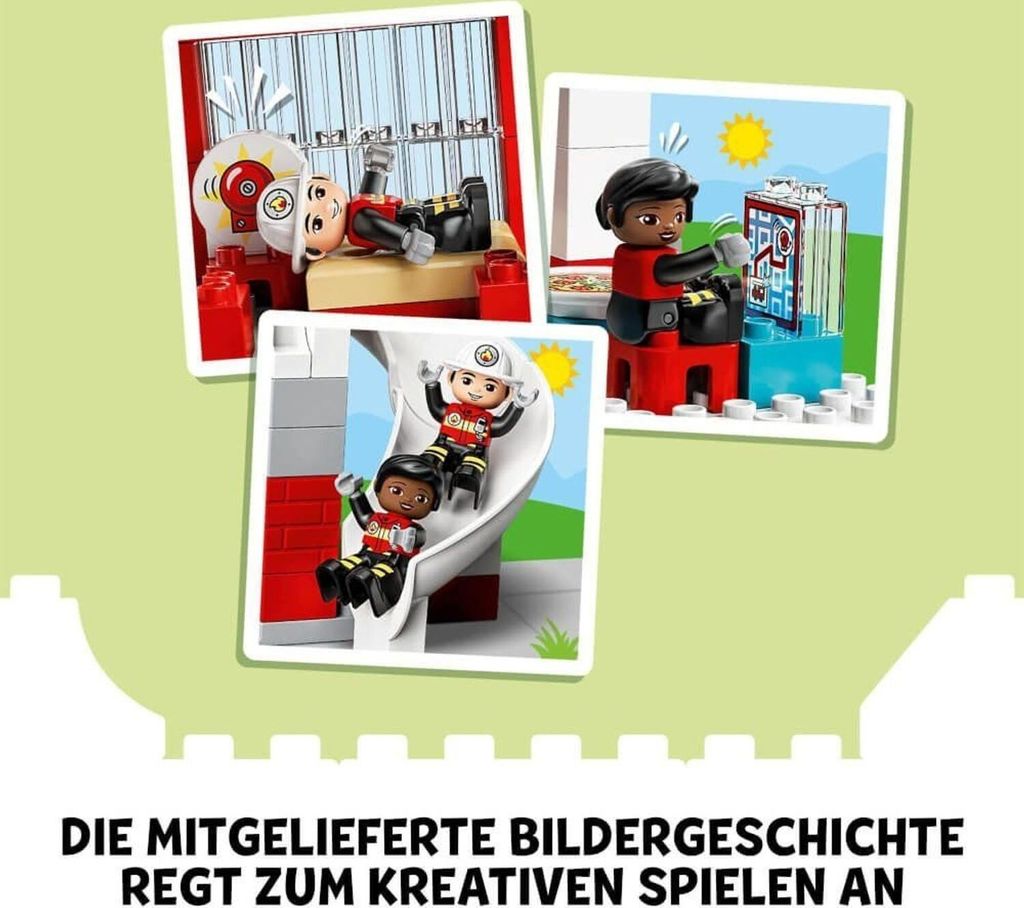 Lego Duplo 10970 Remiza Strażacka I Helikopter Zdjęcie produktu 42