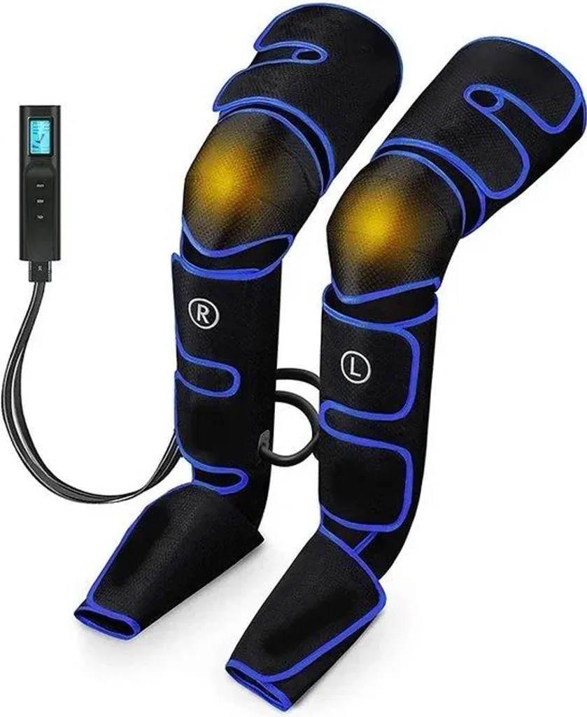 Appareil massage thérapeutique jambes et genoux avec télécommande sans fil