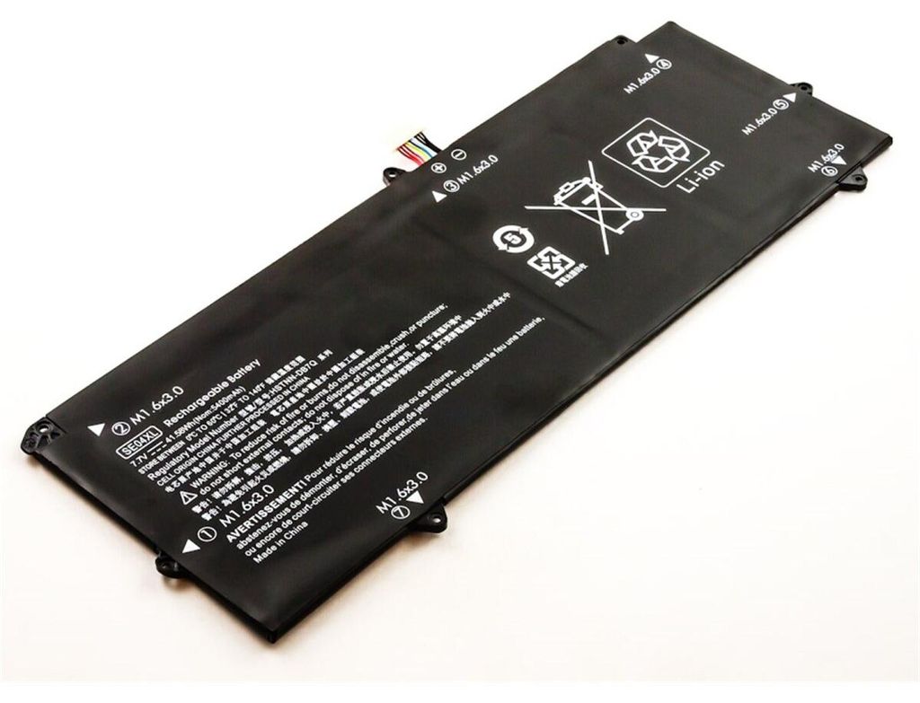 Akku für HP Pro X2 612 G2 (1BT03UT) Li-Pol 7,7 Volt 5300 mAh schwarz