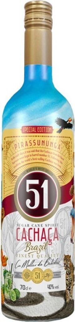 Cachaça 51 Brasilien | 40 % vol | 0,7 l Produktbild 