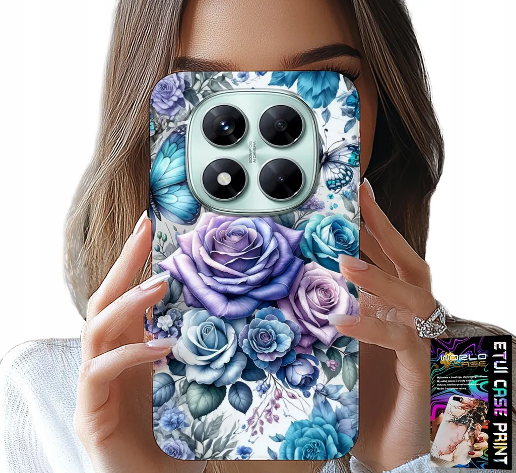 Custodia Elegante per Xiaomi Note 14 Pro 5G - Serie Blushes + Vetro