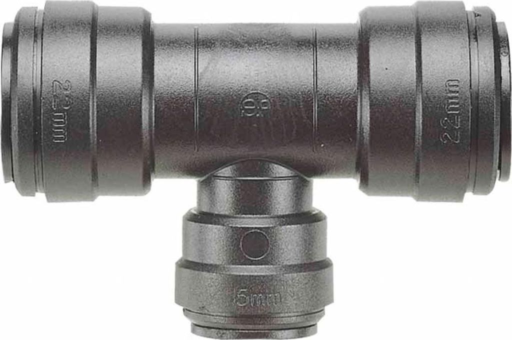 ELMAG T-Reduzier-Steckverbinder, T-Red-ST 22 x 15 x 22