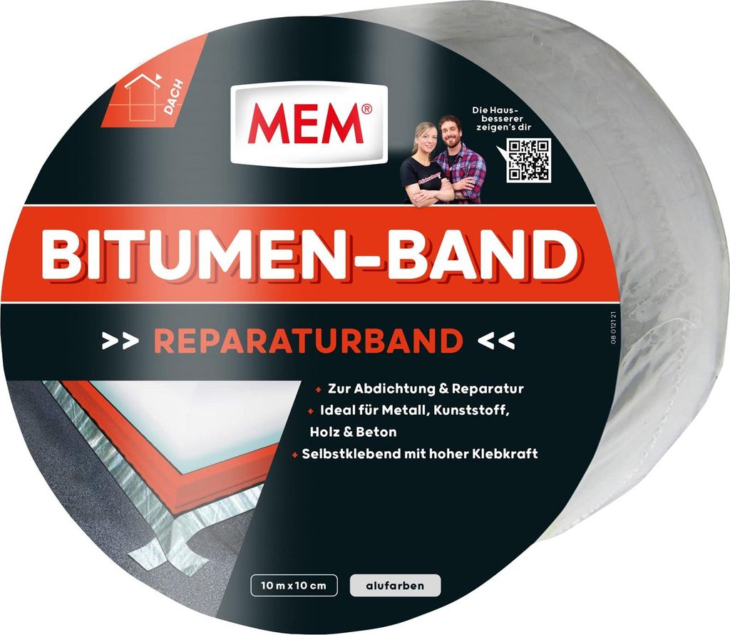 Taśma bitumiczna MEM, różne kolory i rozmiary Kolory i Zdjęcie produktu 