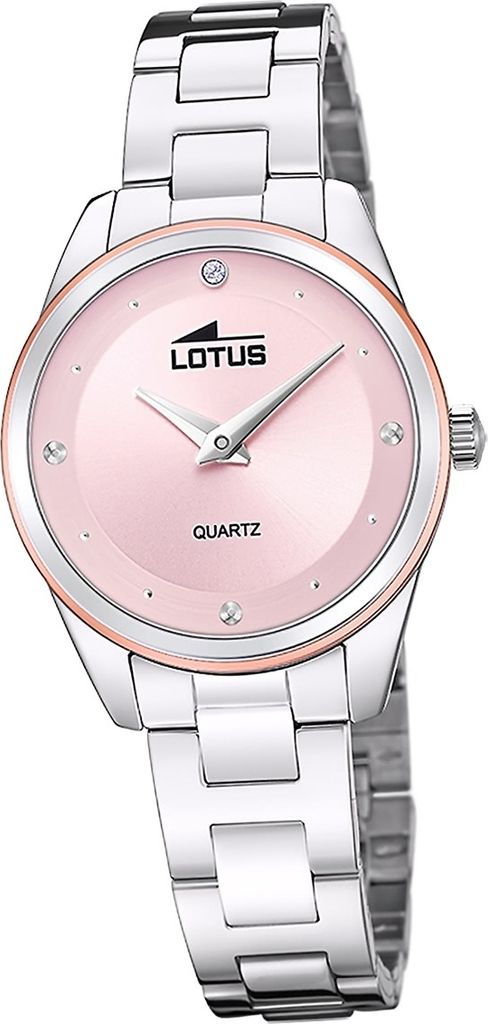 Lotus Edelstahl Damen Uhr Armbanduhr silber Luxus Elegant Classic D2UL18795/3