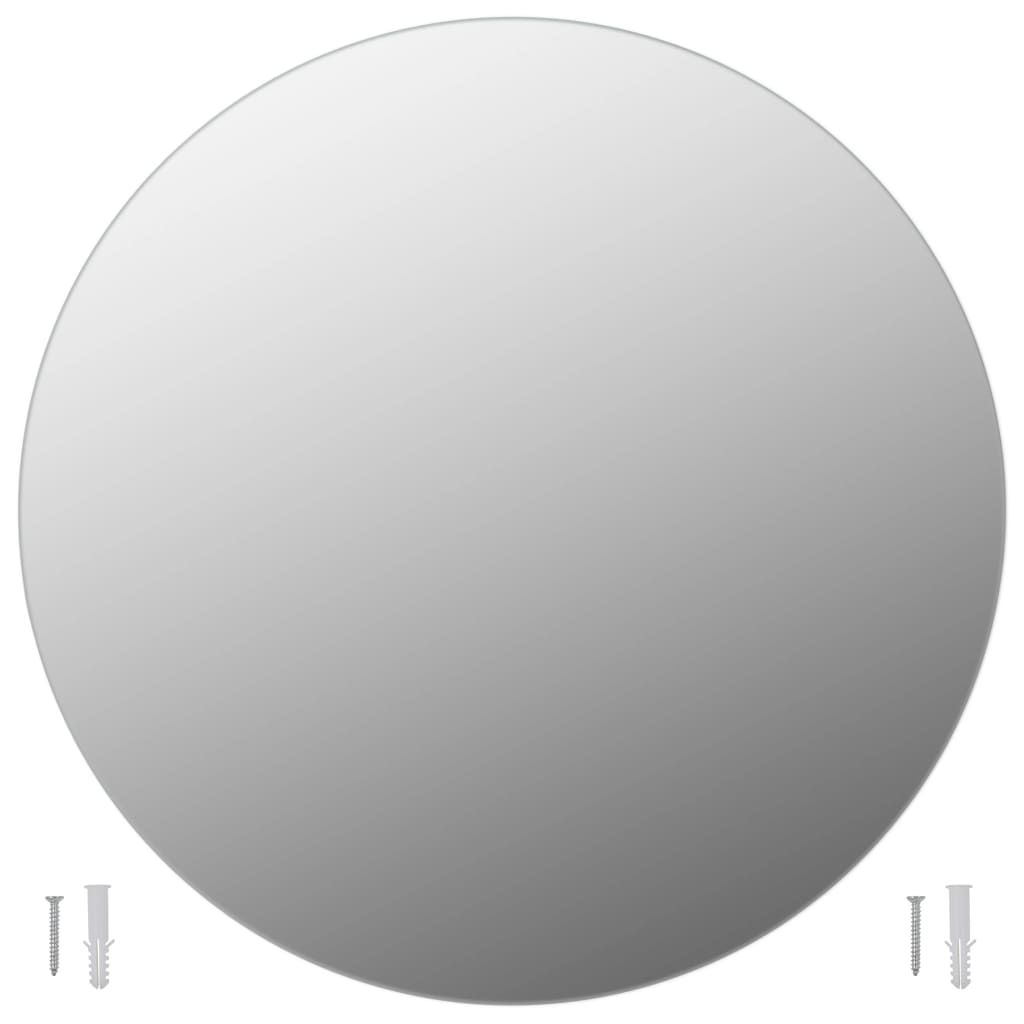 vidaXL Wandspiegel 50 cm Rund Glas -  Spiegel Produktbild 