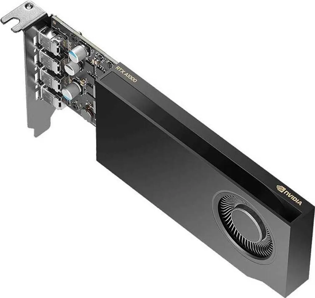 Carte graphique RTX A1000 pour affichage multi-écrans 4K - 6