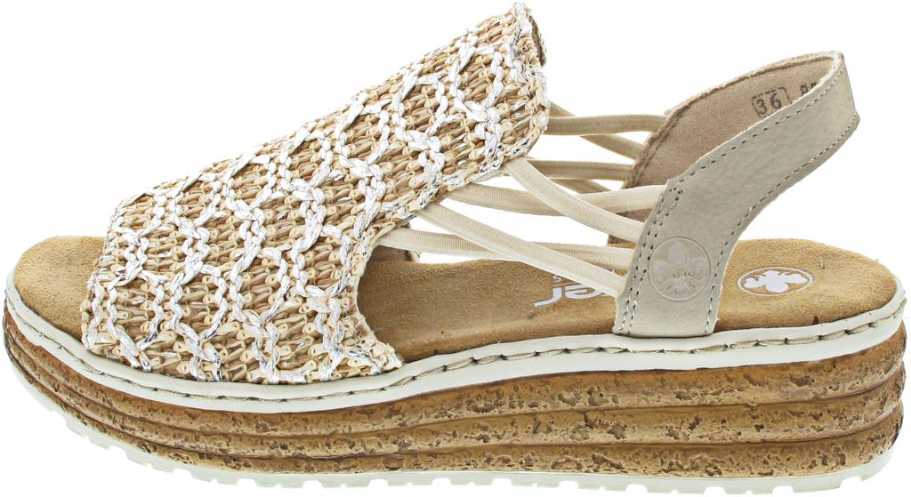 Rieker 62741-60 (41/beige-silber/cliff) Produktbild 