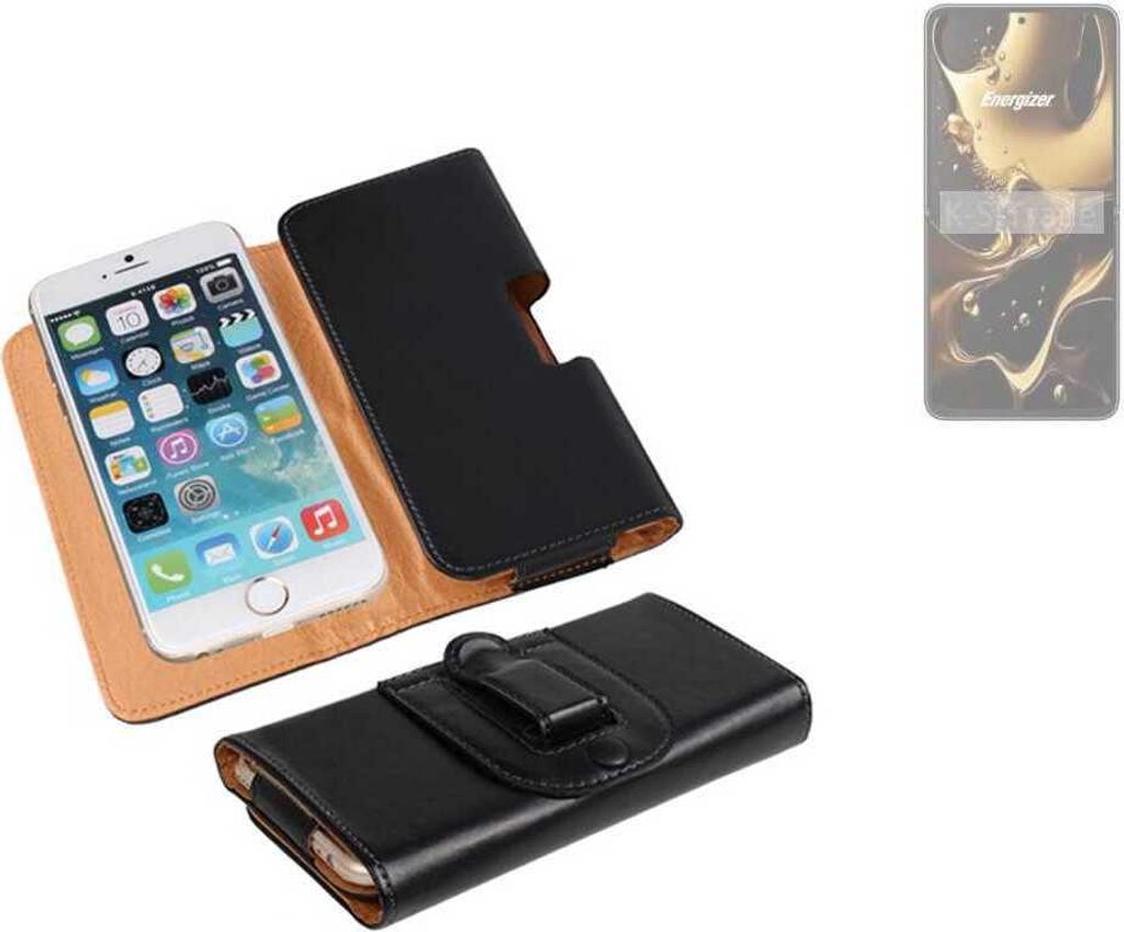 K-S-Trade Schützhülle Handyhülle kompatibel mit Energizer Ultimate U660S Holster Gürtel Tasche Schutzhülle Handy-Tasche Smartphone Case