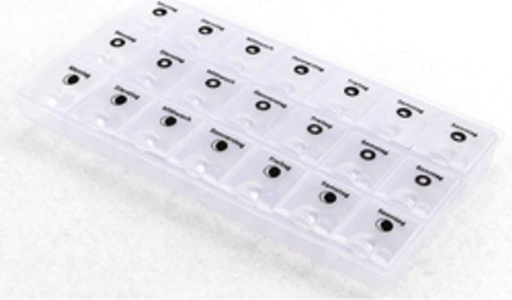 Pillenbox 7 Tage mit 3 Fächern – Morgen Mittag Abend Produktbild 