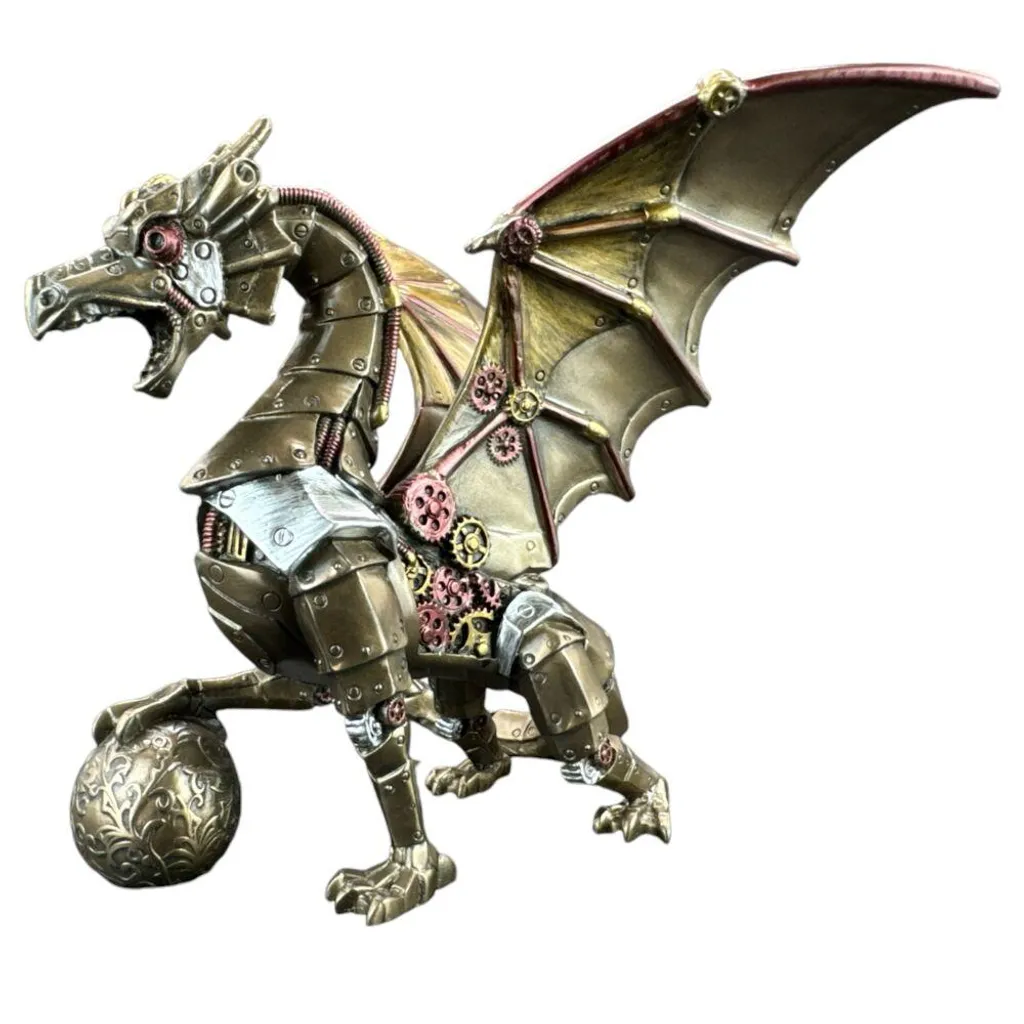 Décoration Dragon Steampunk : Objet d'Art Durable contre l'Ennui Visuel