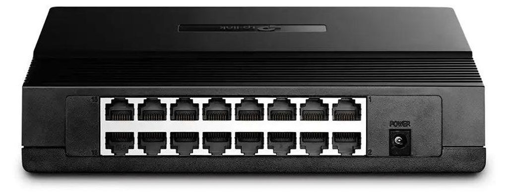 TP-Link 16-poorts desktop-switch (TL-SF1016D) Productafbeelding 