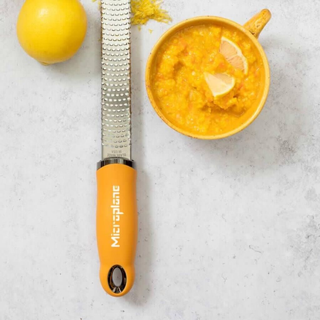 Microplane Premium Zester Reibe Senfgelb Produktbild 