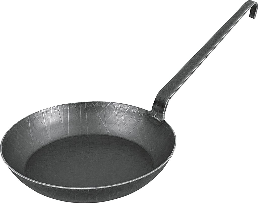 Padella TURK in ferro battuto con manico a gancio Ø24cm Immagine del prodotto 