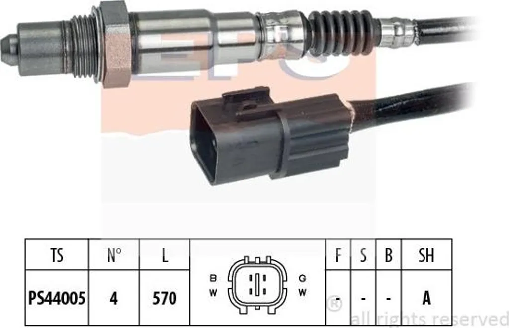 Capteur d'Oxygène Sonde Lambda Hyundai I30 1.4 i - Pièce Échappement