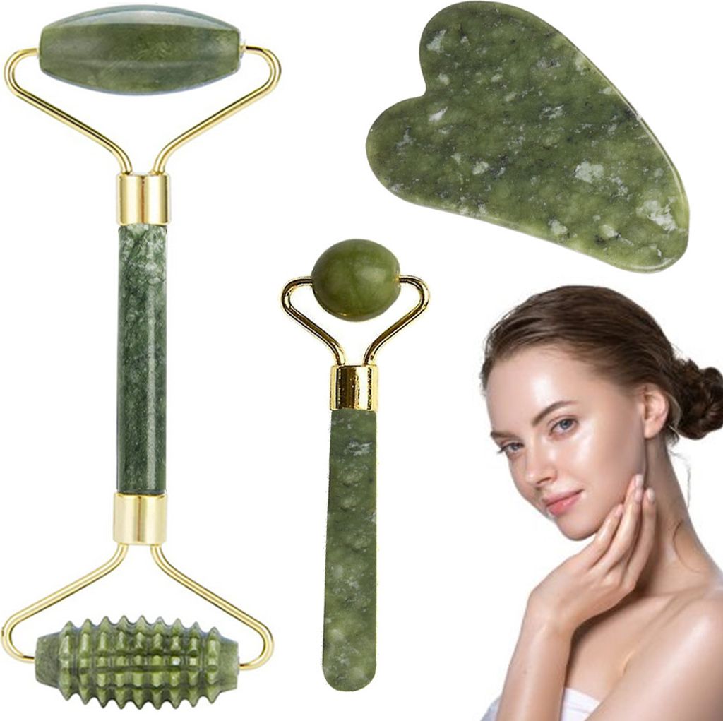 Jade-Gesichtsmassagerolle Produktbild 