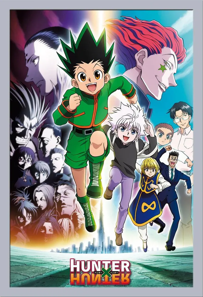 Quadro Grande Hunter X Hunter Phantom Troupe Argento Shinsuke