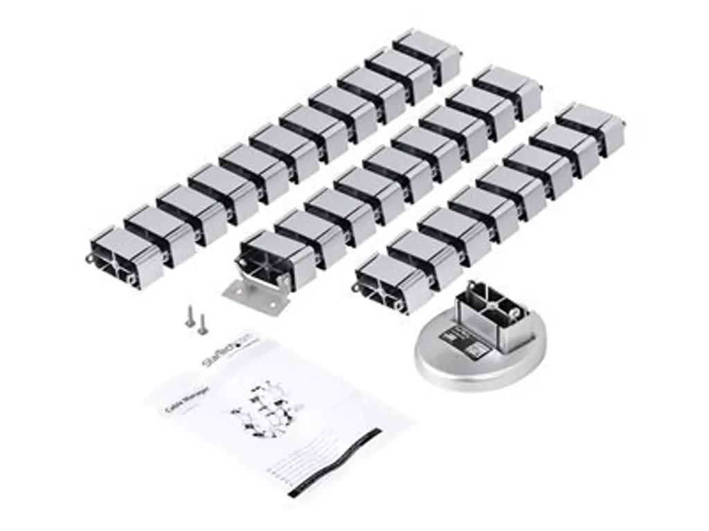 Solution anti-nœuds : Spine de gestion des câbles StarTech.com pour bureau