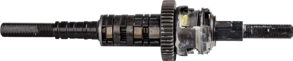 Unité de transmission SHIMANO SG-C6001-8C Nexus 8V axe 184 mm - Argent
