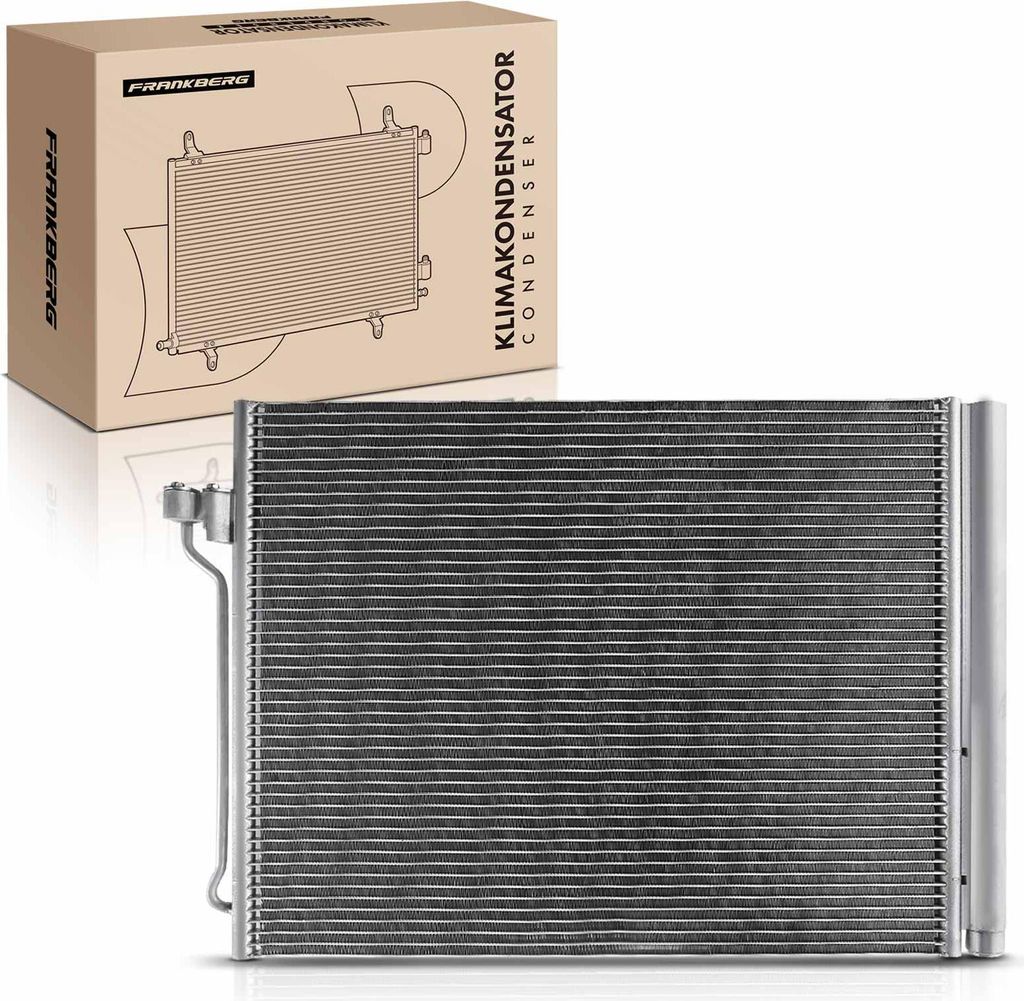 Frankberg 1x Kondensator Klimaanlage für BMW 5er F18 F06 F07 F10 F11 F12 F13 F01 F02 F03 F04
