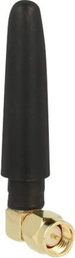 DeLOCK - Antenne - 5cm - Dipol - Smart Home - 2 dBi - ungerichtet - innen - Schwarz (12624)