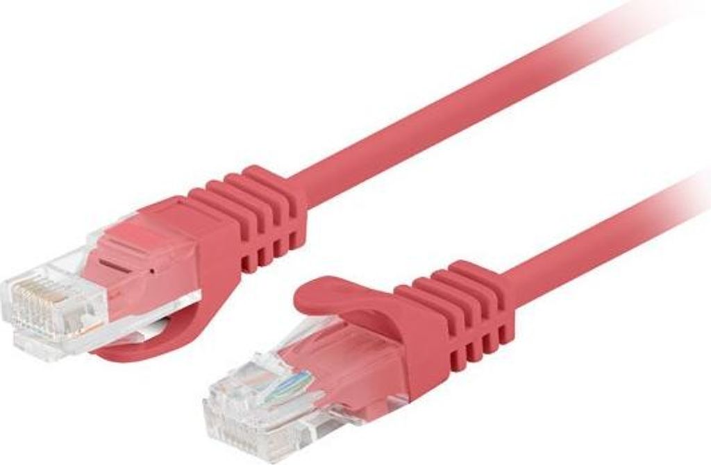 Lanberg PCU6-20CC-0100-R Netzwerkkabel Rot 1 m Cat6 U/UTP (UTP)