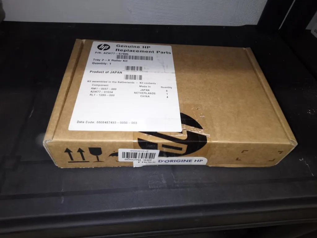 HP A2W77-67905 Kit Maintenance Rouleau Noir Bleu Blanc pour LaserJet