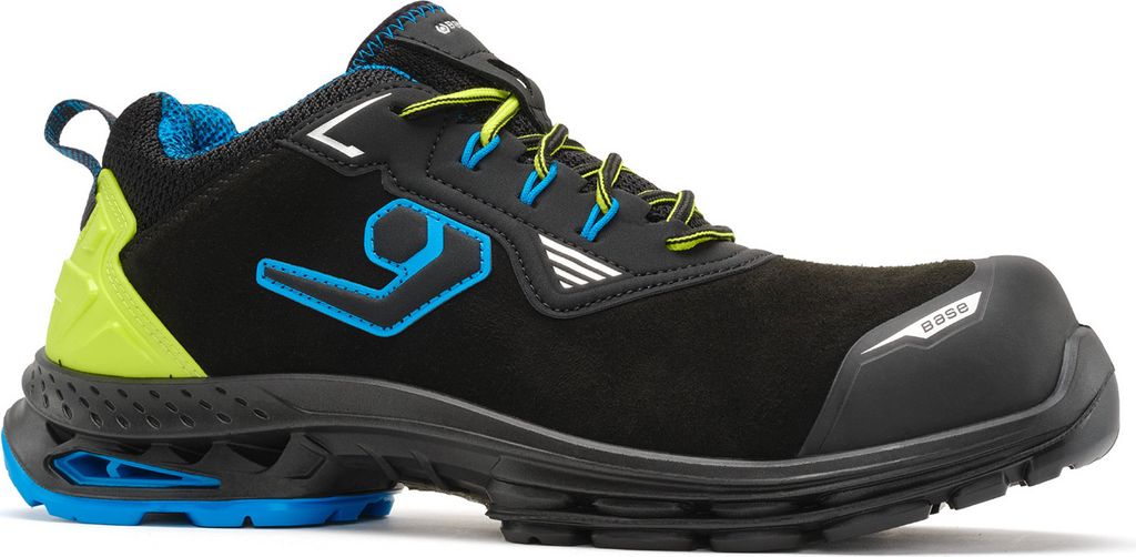 BASE B1711A run at work Sicherheitsschuh Athens S3S nach EN ISO 20345:2022 S3S ESD LG SC FO SR Größe 45