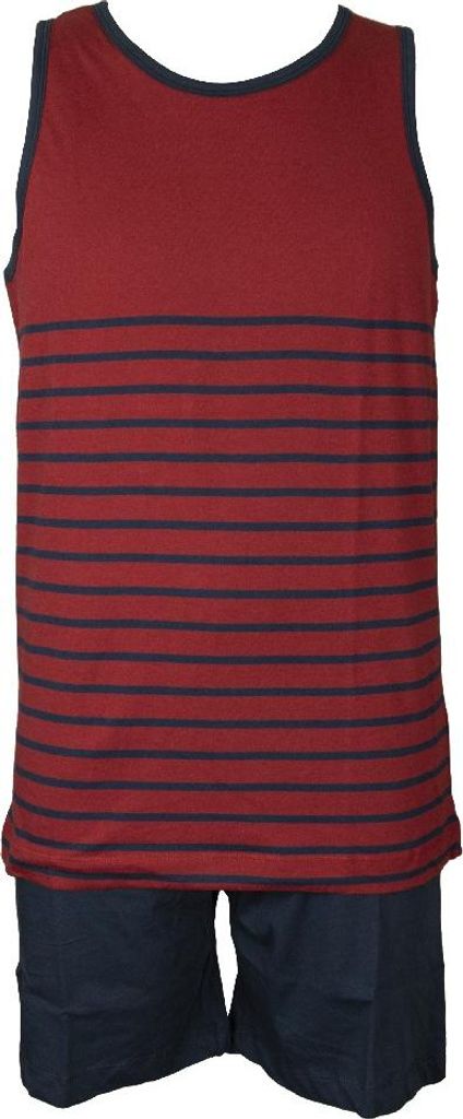 Herren Schlafanzug RAGNO Baumwolle Sommer kurz breite Schulter kurze Hose elastischer Bund Artikel U454NA JS CO PGC SL, Taglia 52, Cotone 100%