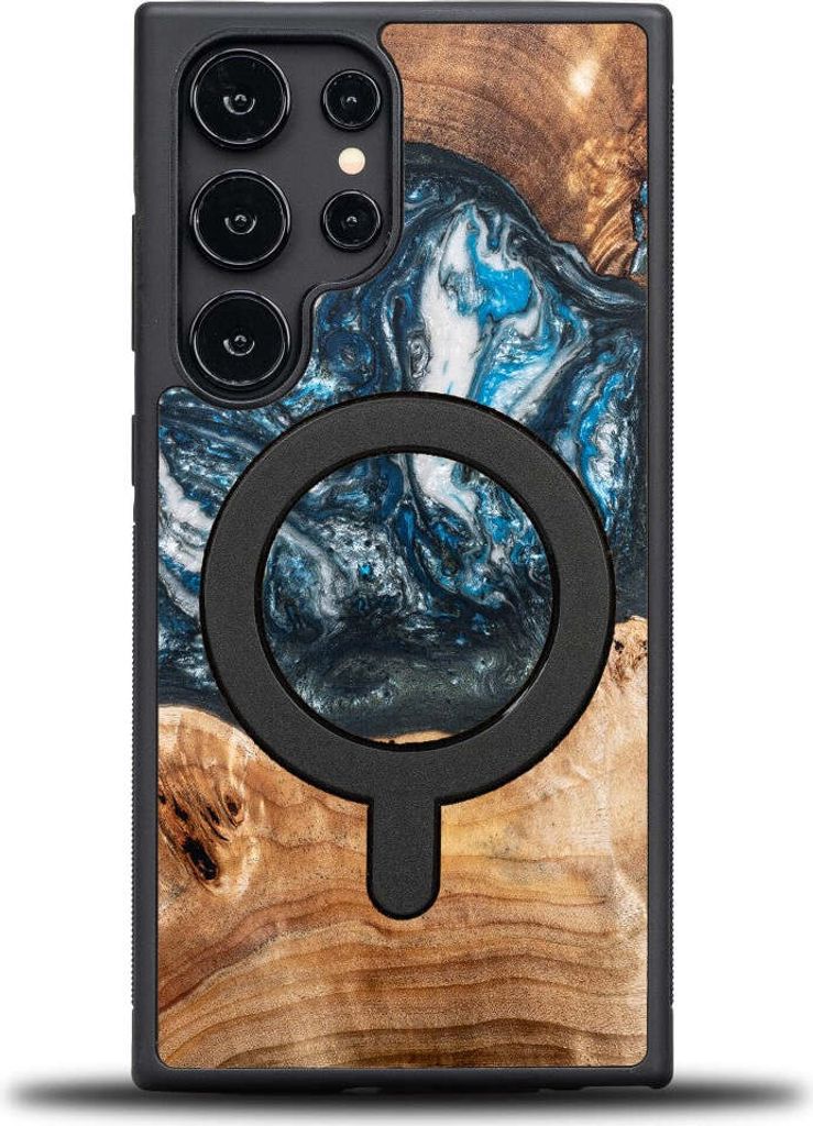 Bewood Unique Case für Samsung Galaxy S25 Ultra - Planeten - Erde mit MagSafe