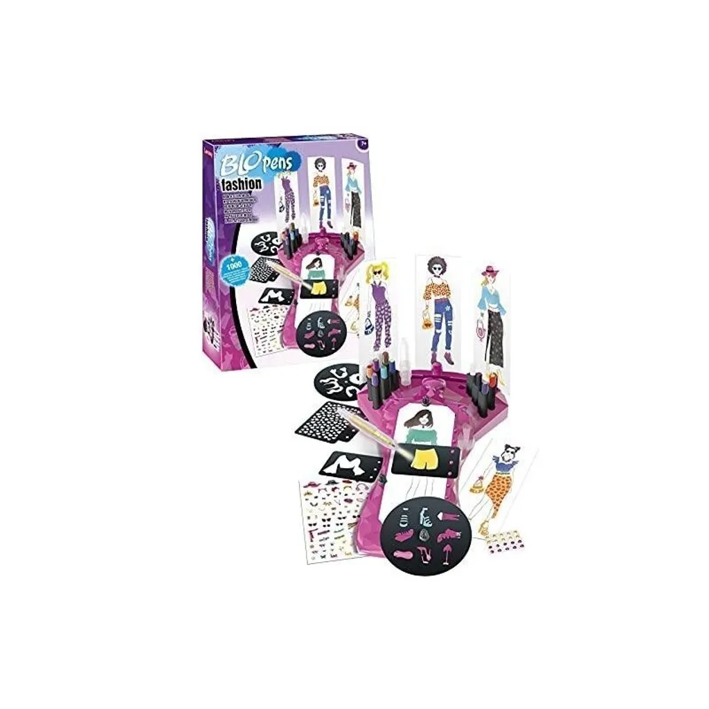 Activité Créative Enfant : Blopens Set Dessin de Mode Lansay Plastique - 4