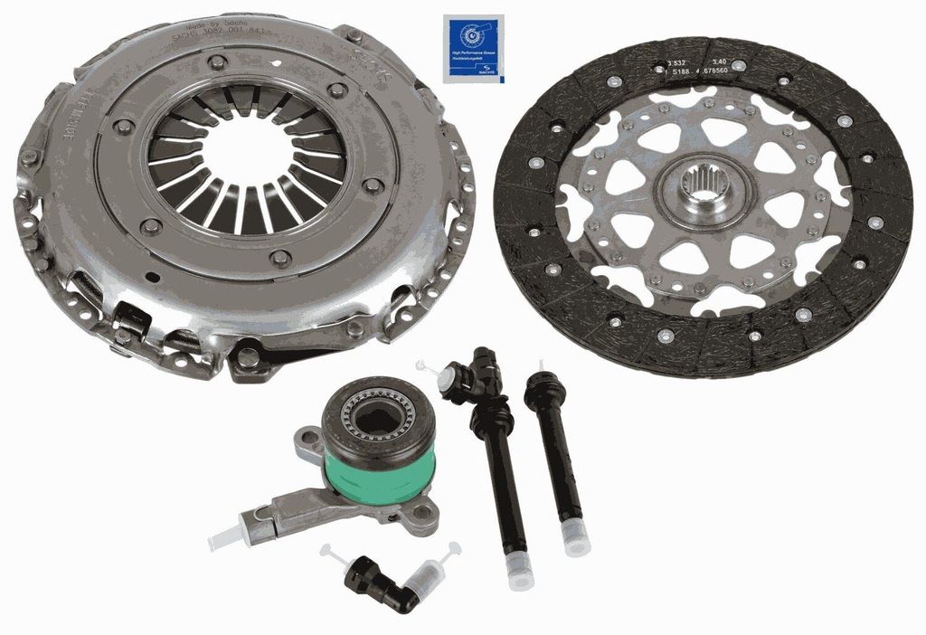 SACHS Kupplungssatz Kupplung für RENAULT ESPACE IV (JK0/1) 3000 990 393
