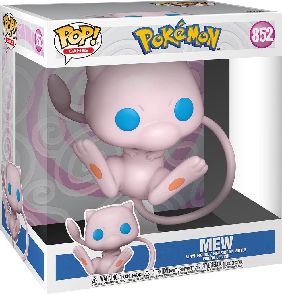 Pokémon - Mew 852 Funko Pop! Vinyl Figur Produktbild 