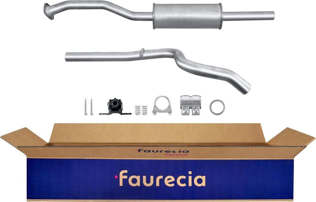 HELLA 8LB 366 020-311 Vorschalldämpfer Schalldämpfer passend für PEUGEOT 1007 (KM) für CITROËN C2 Schrägheck (JM)