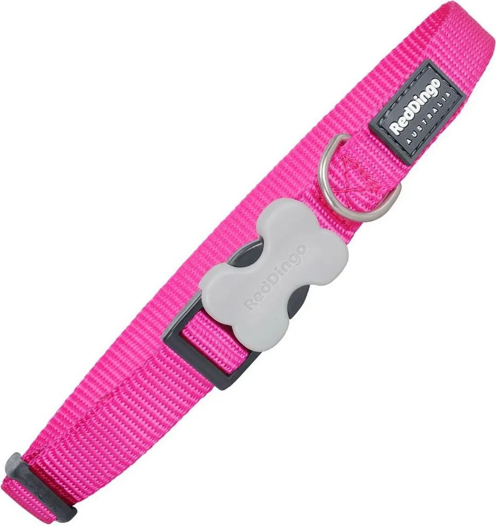 Proteggi il tuo Amico con il Collare Red Dingo Fuchsia - Sicuro e Morbido