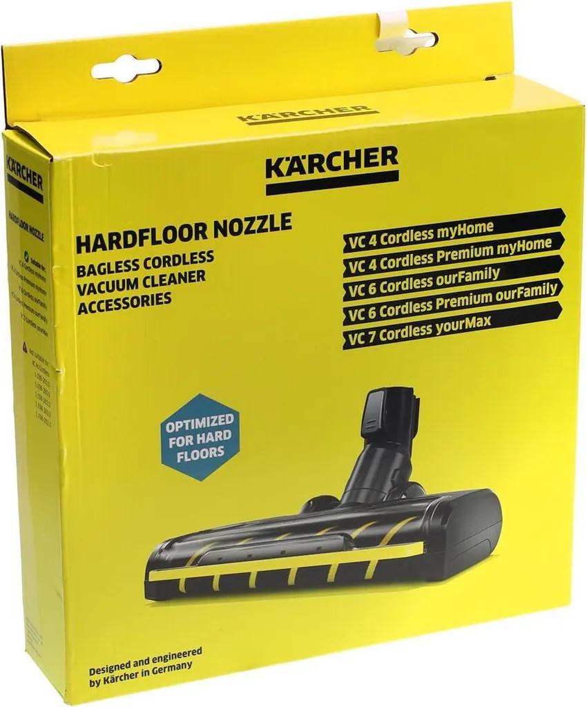 Accessoire Aspirateur Karcher Sols Délicats avec LED et Flexible 2.863-322.0