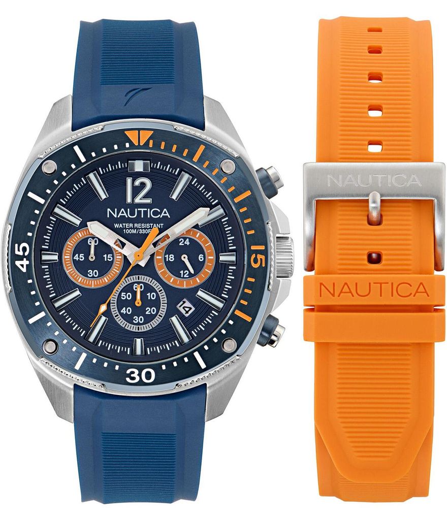 Uhr Nautica Herren Blau Nautica-NAPBSS504 Produktbild 