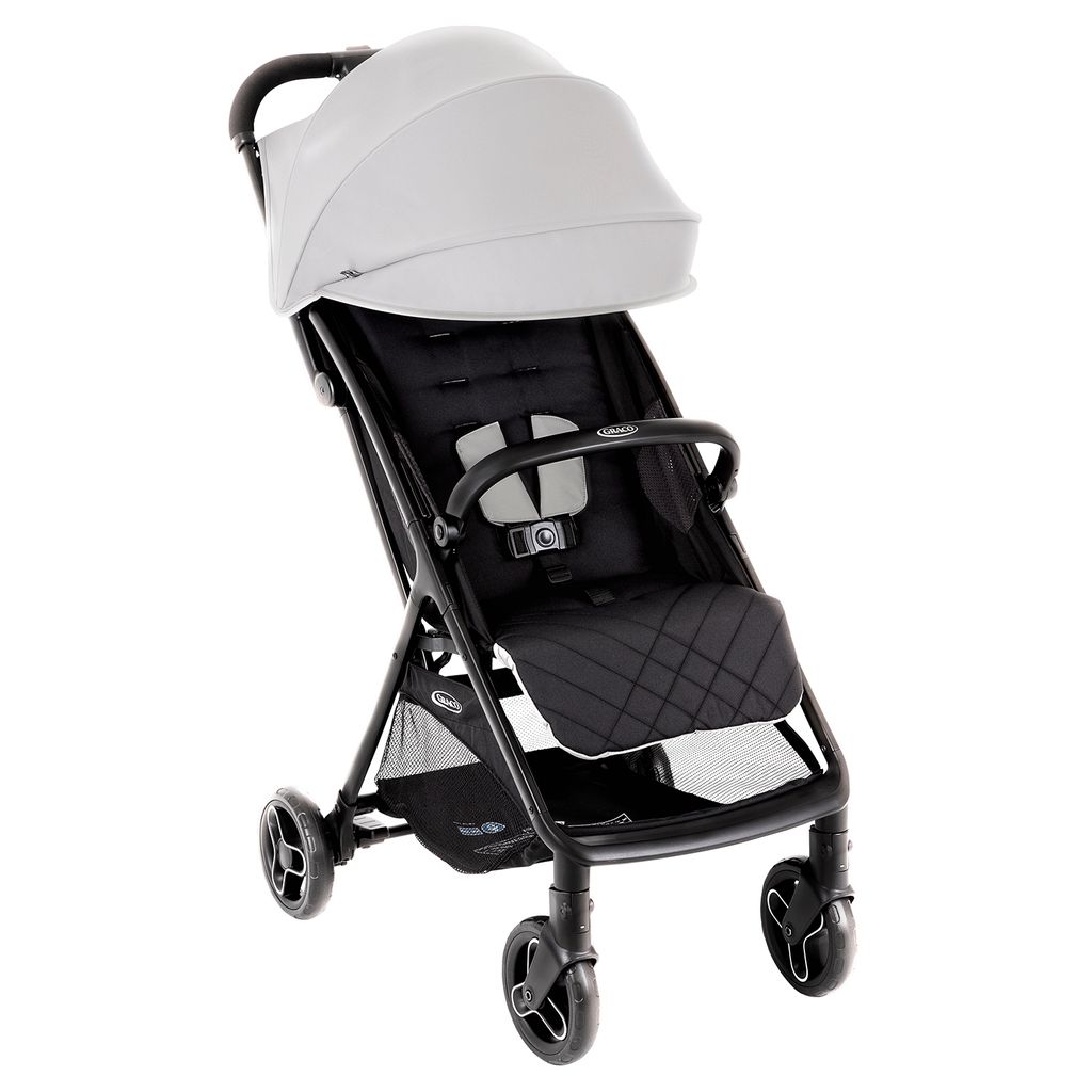 Graco Myavo Reisebuggy, ab Geburt bis ca. 4 Jahre (bis 22 kg), leicht, schnell zusammenklappbar, zusammengeklappt freistehend, großer Staukorb,...